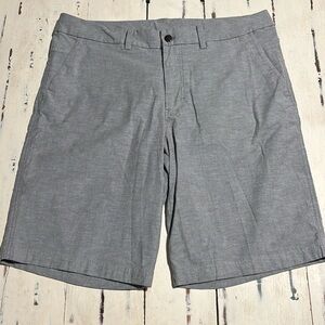 LULULEMON Grey Cotton Blend Sz 36 Mens‎ Casual Shorts, like new